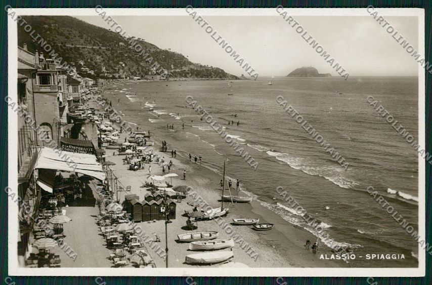 Savona Alassio Foto cartolina QK4731 – fronte