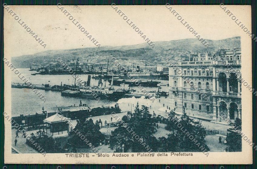 Trieste Città cartolina QK4732 – fronte