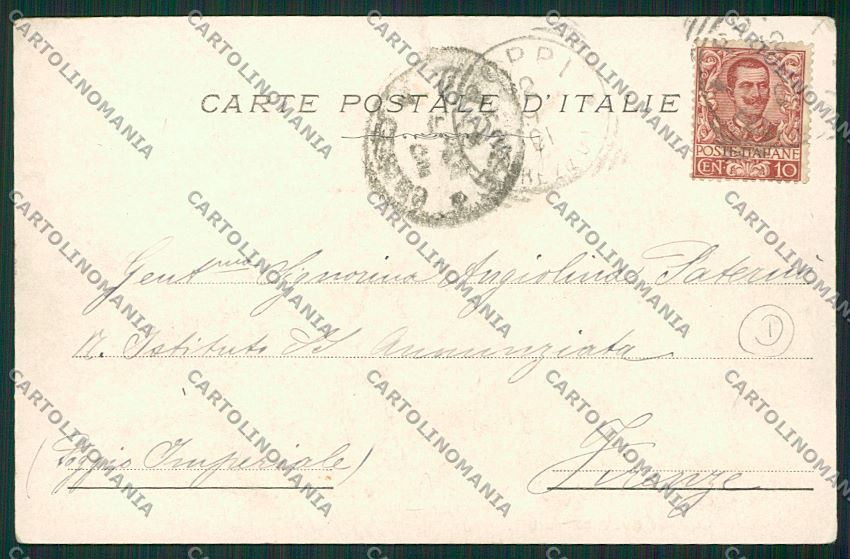 Arezzo Poppi Alterocca 896 cartolina QK4766 – retro