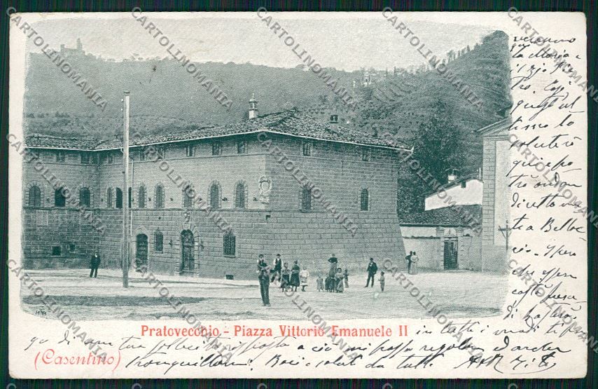 Arezzo Pratovecchio cartolina QK4778 – fronte