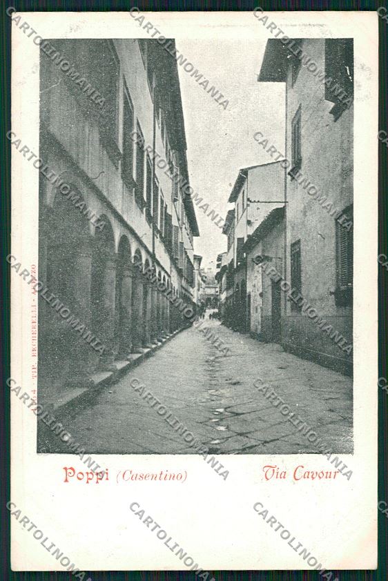 Arezzo Poppi cartolina QK4782 – fronte