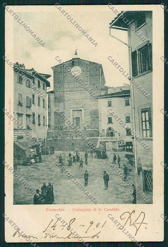 Firenze Fucecchio ABRASA cartolina QK4785 – fronte