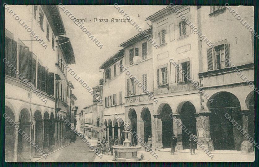 Arezzo Poppi cartolina QK4794 – fronte