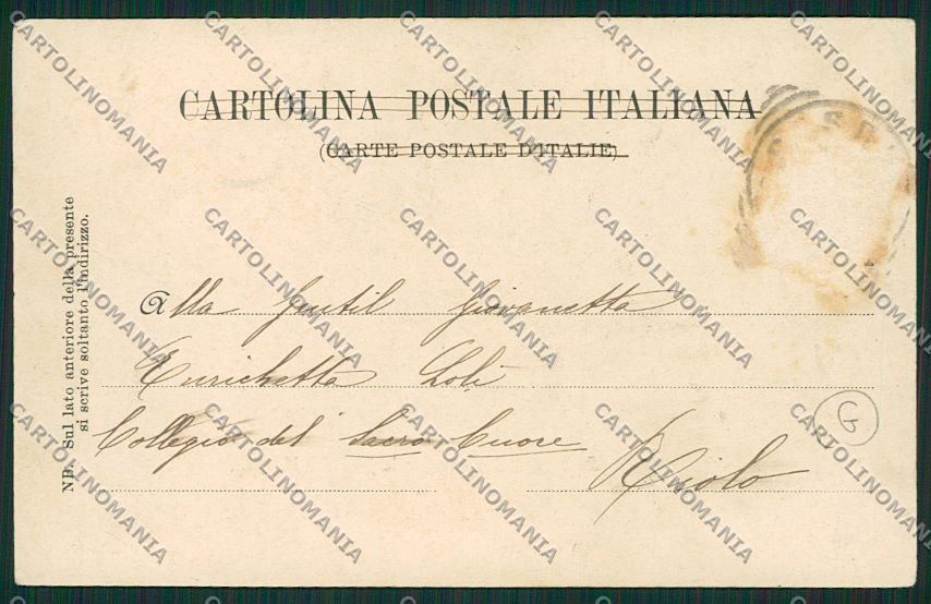 Pistoia Pescia Feste del Maggio cartolina QK4799 – retro