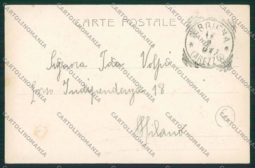 Arezzo Bibbiena Alterocca 1352 cartolina QK4809 – retro