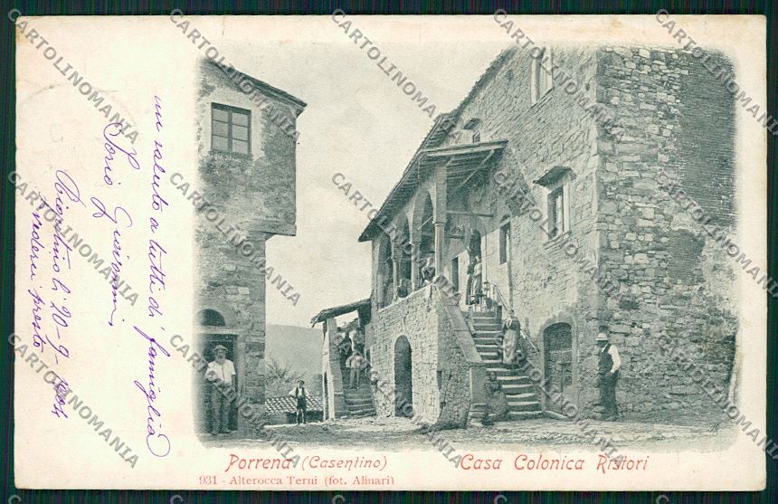 Arezzo Porrena Alterocca 931 cartolina QK4813 – fronte