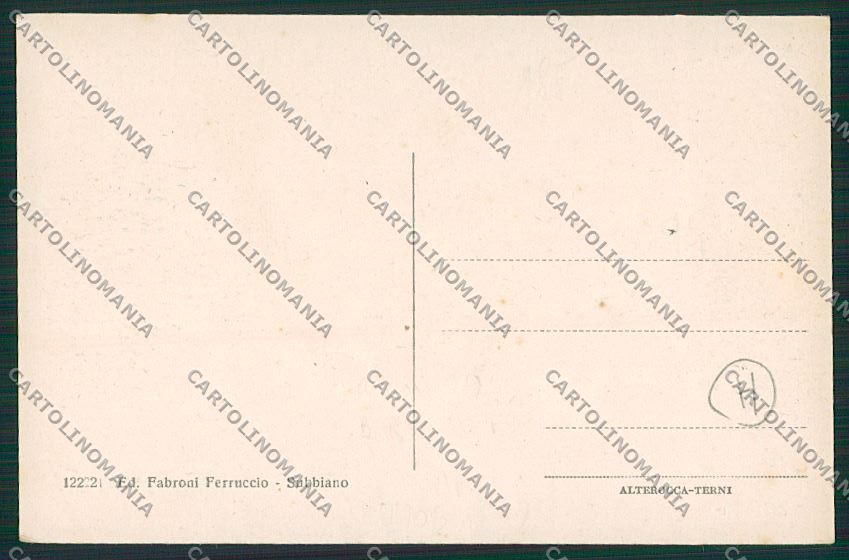 Arezzo Subbiano cartolina QK4814 – retro