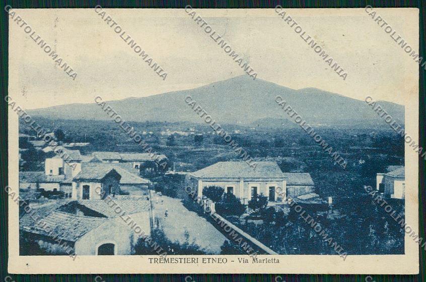 Catania Tremestieri Etneo Etna cartolina QK4829 – fronte