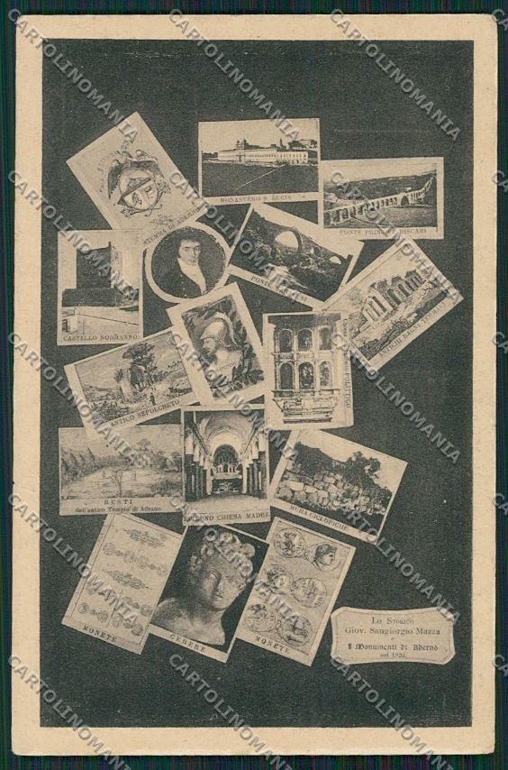 Catania Adernò cartolina QK4831 – fronte