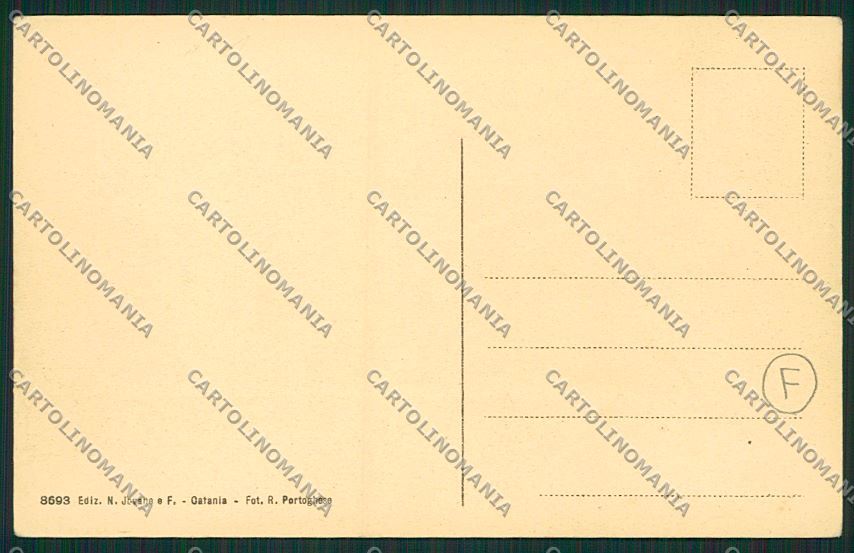 Catania Nicolosi Etneo cartolina QK4834 – retro