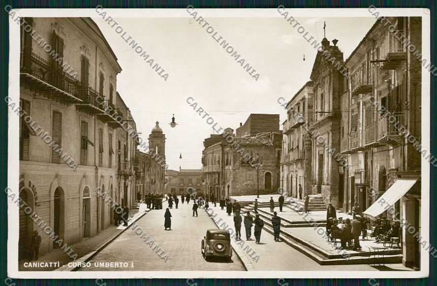 Agrigento Canicattì Foto cartolina QK4838 – fronte