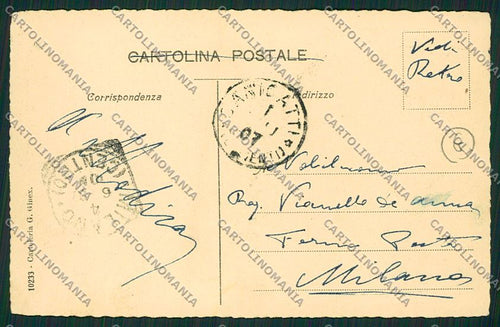 Agrigento Canicattì cartolina QK4850 – retro