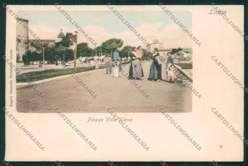 Agrigento Licata cartolina QK4852 – fronte