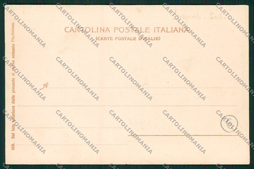 Agrigento Licata cartolina QK4852 – retro