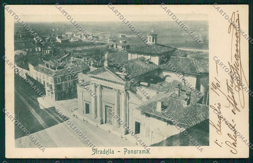 Pavia Stradella cartolina QK4891 – fronte