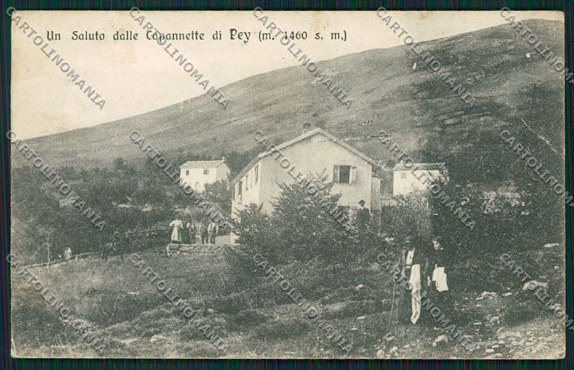 Piacenza Zerba Capannette di Pey cartolina QK4897 – fronte
