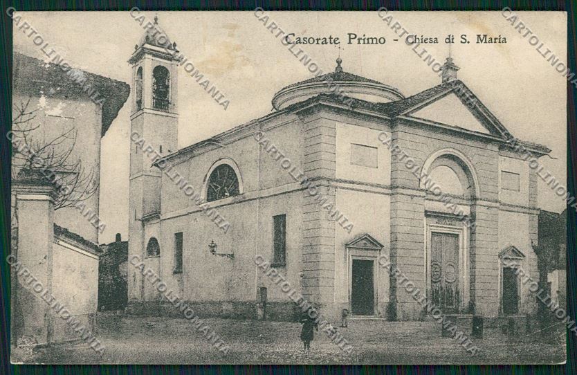 Pavia Casorate Primo ABRASA cartolina QK4898 – fronte
