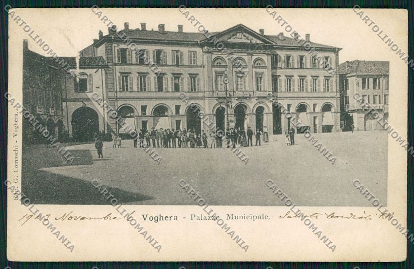 Pavia Voghera cartolina QK4900 – fronte