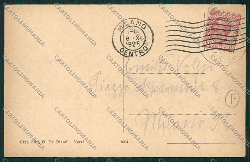 Piacenza Zerba Capannette di Pey cartolina QK4901 – retro