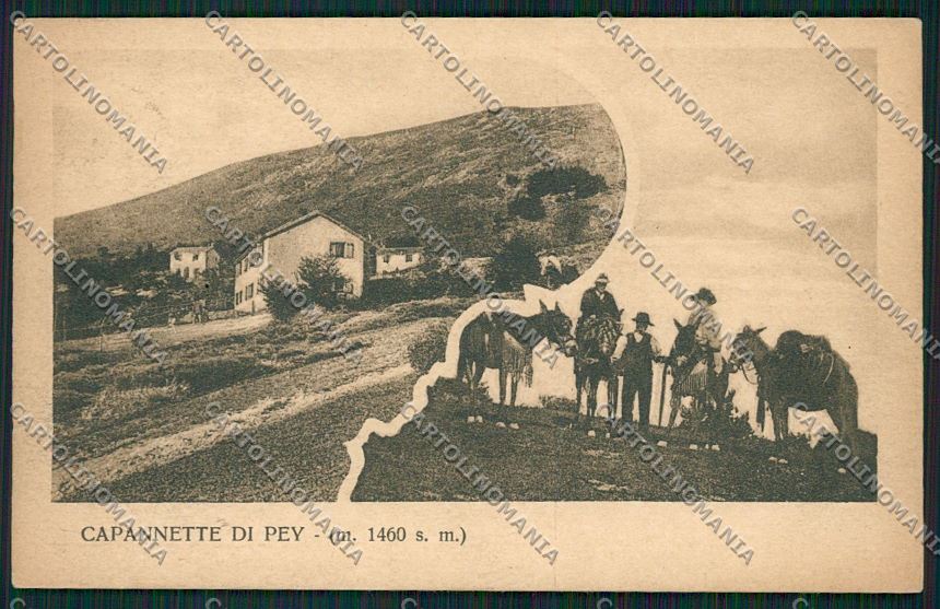 Piacenza Zerba Capannette di Pey cartolina QK4906 – fronte
