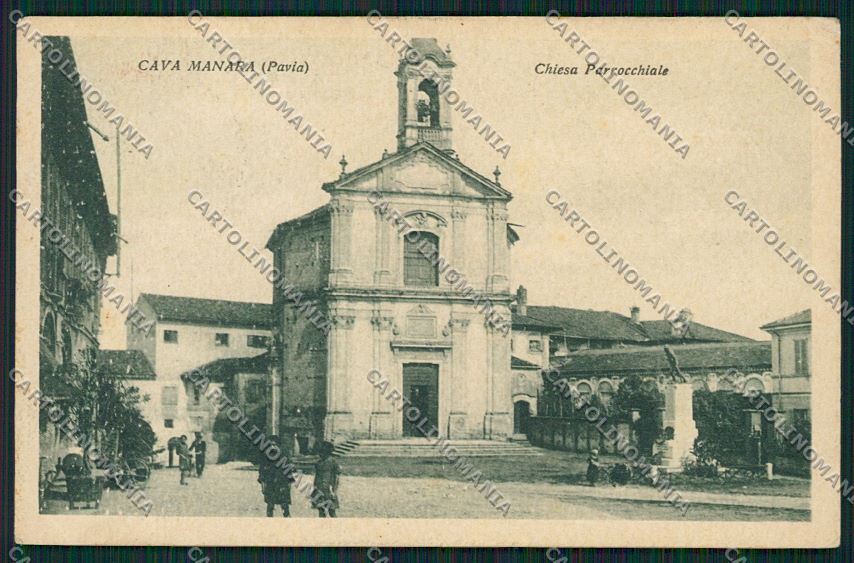 Pavia Cava Manara cartolina QK4907 – fronte