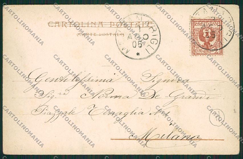 Pavia Mezzana Bigli cartolina QK4914 – retro