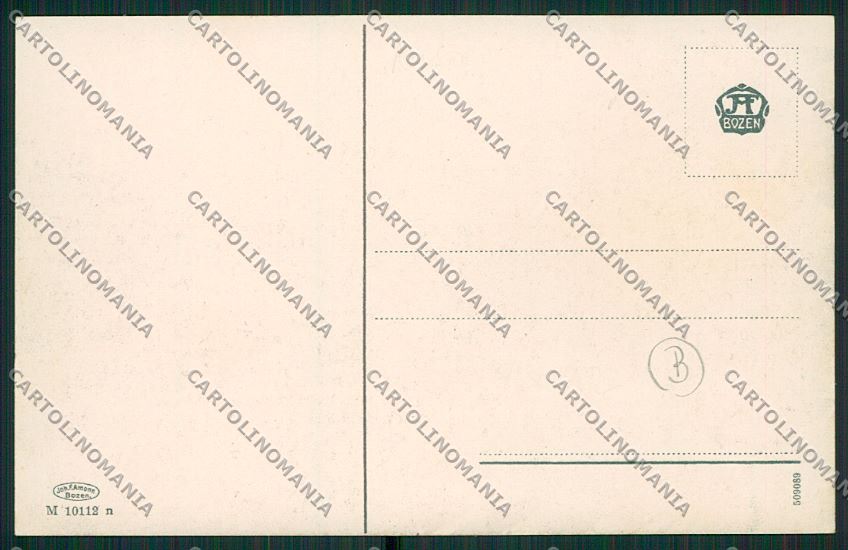 Bolzano Funicolare cartolina QK4915 – retro
