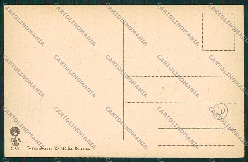Bolzano Ferrovia Renon Treno cartolina QK4929 – retro