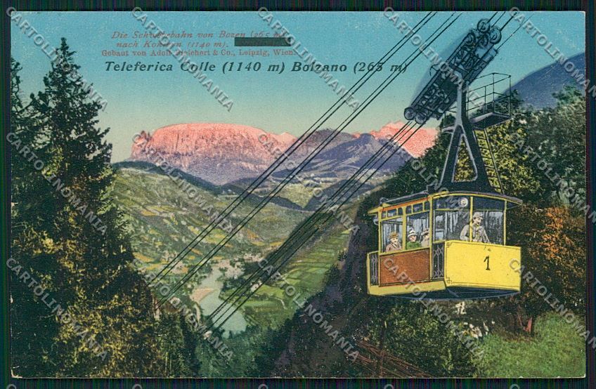 Bolzano Funivia cartolina QK4931 – fronte