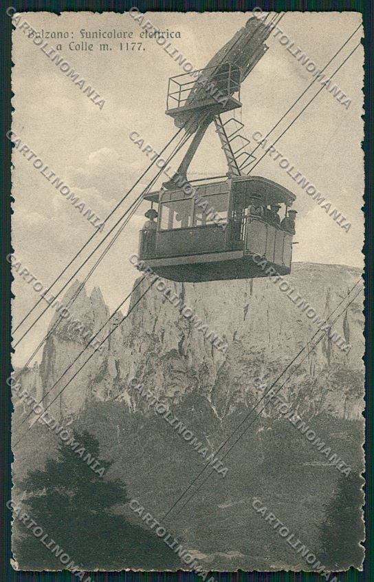 Bolzano Funicolare cartolina QK4934 – fronte