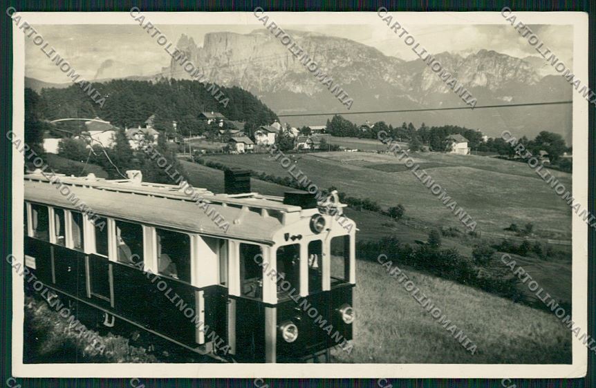 Bolzano Ferrovia Renon Treno Foto cartolina QK4947 – fronte