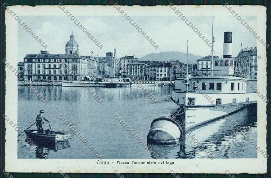 Como Città Battello cartolina QK4952 – fronte