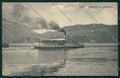 Como Lago Battello Lecco cartolina QK4958 – fronte
