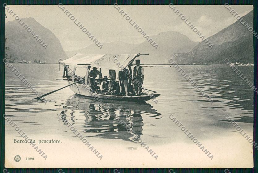 Como Lago Pescatori cartolina QK4960 – fronte