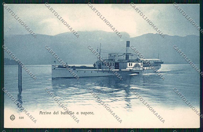 Como Città Battello Italia cartolina QK4964 – fronte