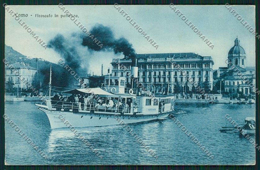 Como Città Battello cartolina QK4967 – fronte