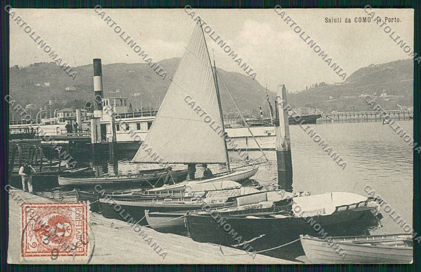 Como Città Battello cartolina QK4973 – fronte