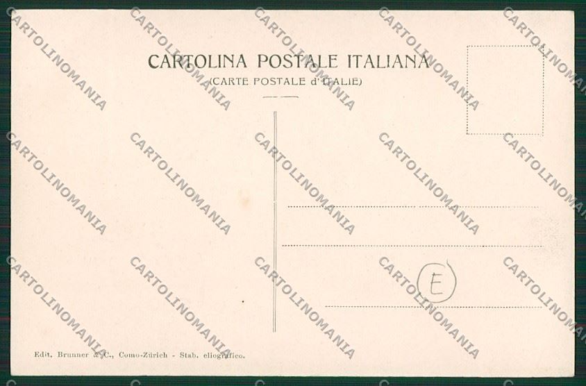 Como Brunner Costumi cartolina QK4975 – retro