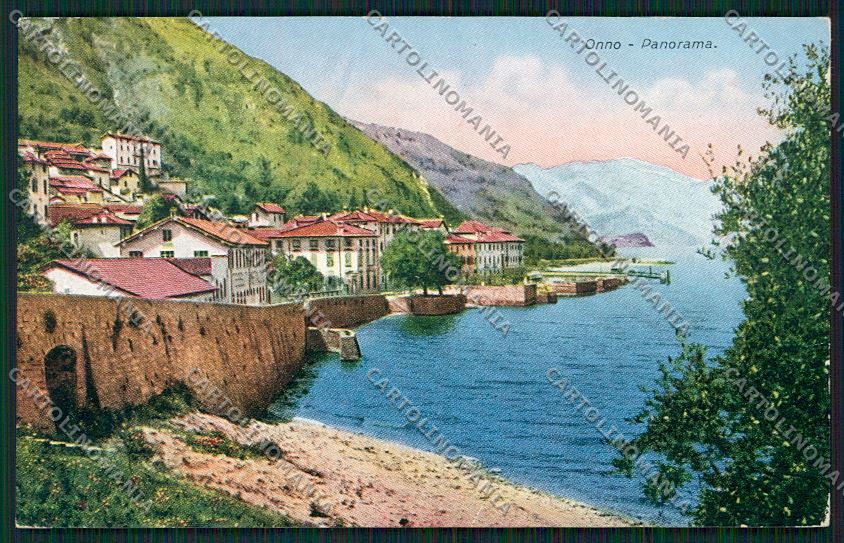 Lecco Onno PIEGA cartolina QK4983 – fronte