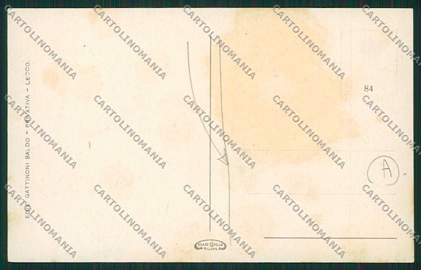 Lecco Onno PIEGA cartolina QK4983 – retro