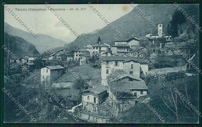 Lecco Taceno cartolina QK4990 – fronte