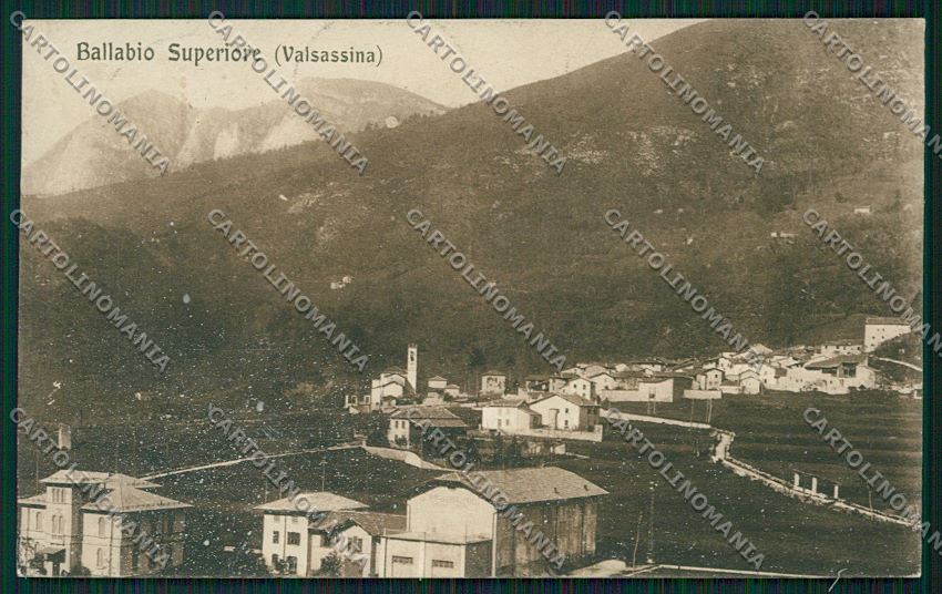 Lecco Ballabio Superiore cartolina QK4991 – fronte