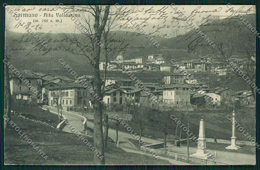 Como Sormano cartolina QK4993 – fronte