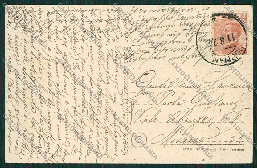 Como Sormano cartolina QK4993 – retro