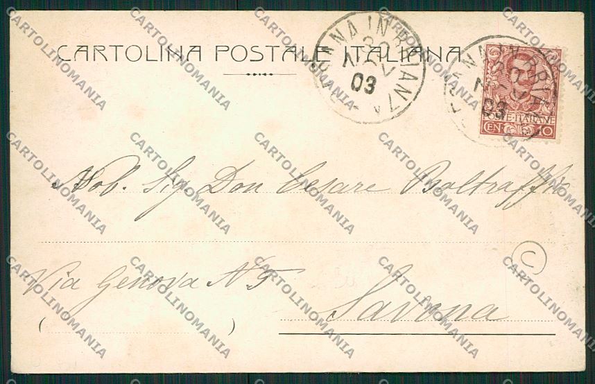 Milano Besana Villa Raverio cartolina QK4999 – retro