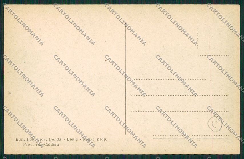 Vercelli Borgo d'Ale cartolina QK5030 – retro