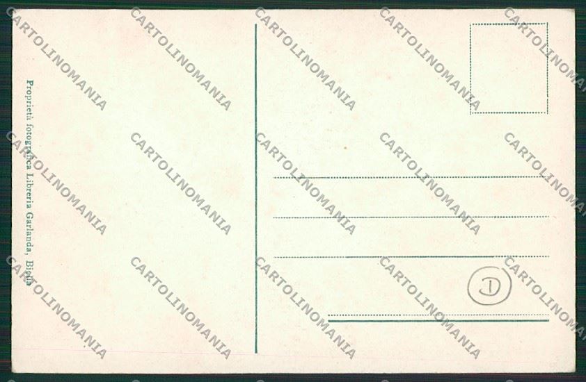 Biella Costumi cartolina QK5034 – retro