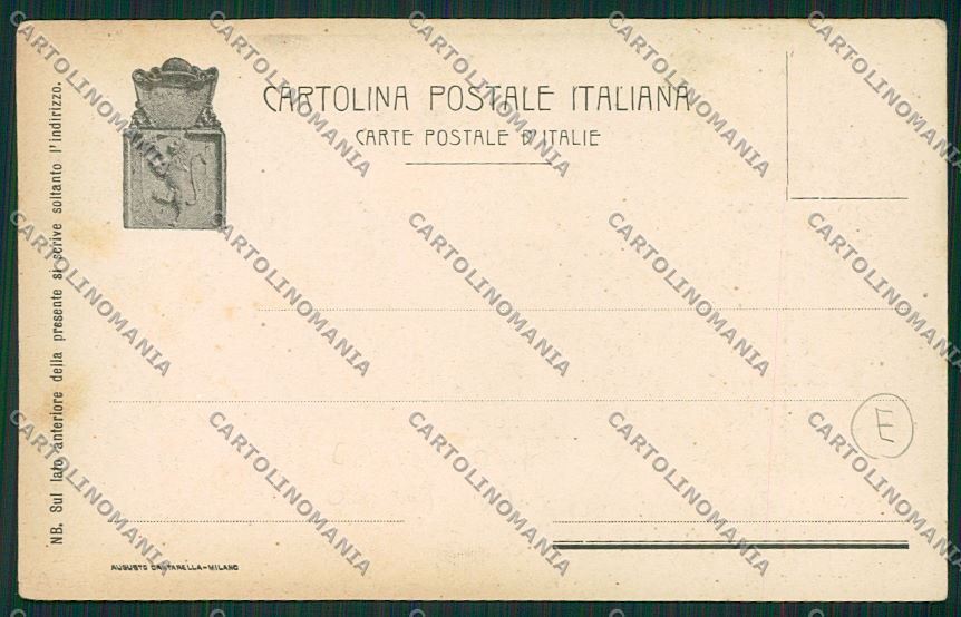 Varese Castiglione di Monteruzzo cartolina QK5037 – retro