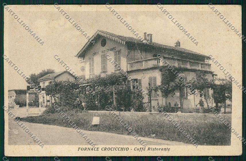 Vercelli Formigliana Fornace Crocicchio PIEGHE cartolina QK5043 – fronte