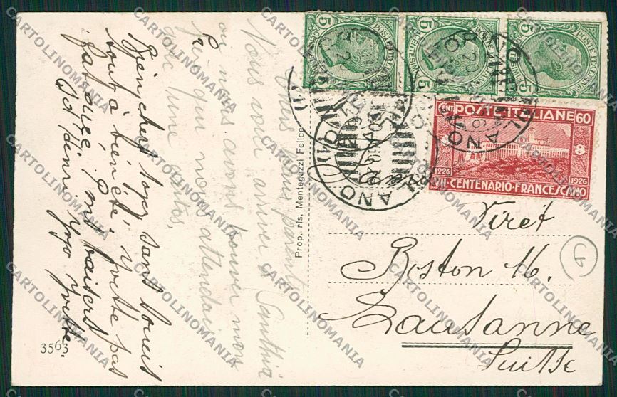 Vercelli Santhià Saluti da cartolina QK5044 – retro